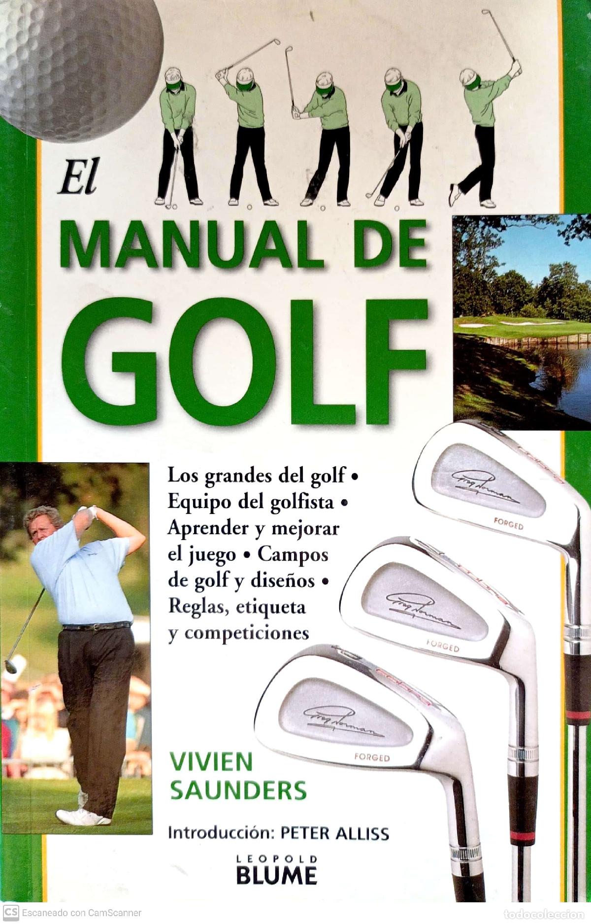 Libros: El manual del golf - Saunders, Vivien - Foto 1