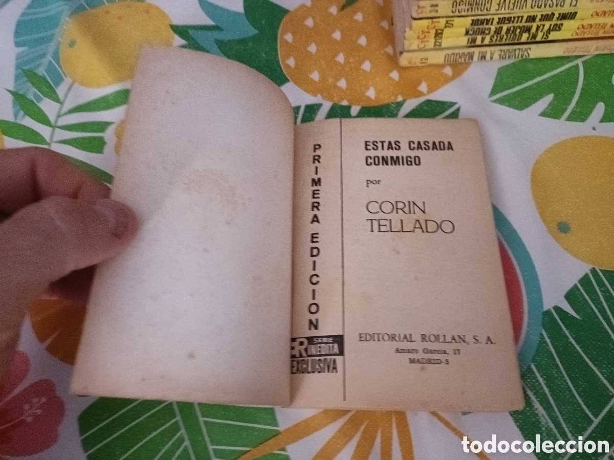 Libros: Libro Est&aacute;s casada conmigo -Corin Tellado- Editorial Rollan - Foto 4