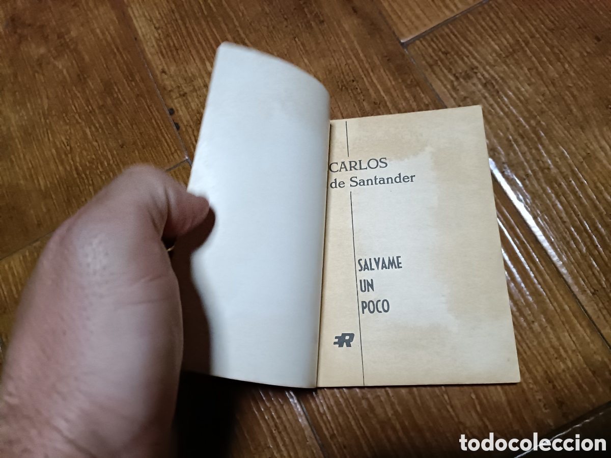 Libros: Libro S&agrave;lvame un poco -Carlos de Santander- Ed. Rollan - Foto 3