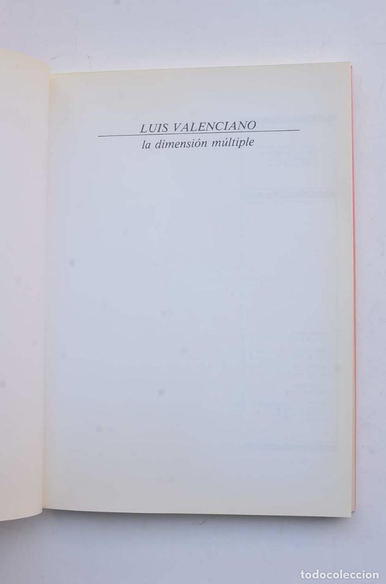 Libros: Luis Valenciano: la dimensi&oacute;n m&uacute;ltiple - AUTORES VARIOS - Foto 2