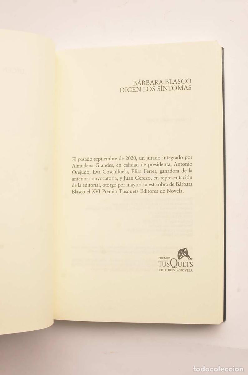 Libros: Dicen los s&iacute;ntomas - BLASCO, B&aacute;rbara - Foto 2