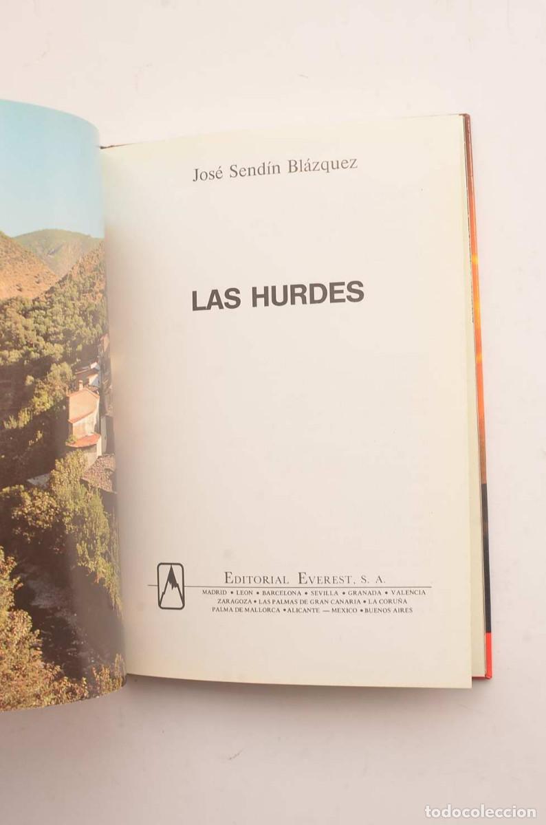 Libros: Las Hurdes - SEND&Iacute;N BL&Aacute;ZQUEZ, Jos&eacute; - Foto 2