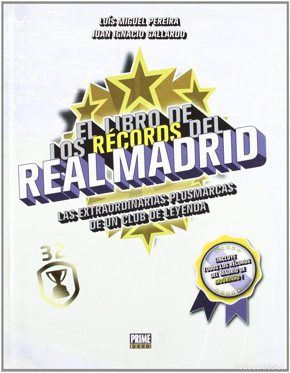 Libros: El libro de los records del Real Madrid Prime Books 2012 nuevo - Foto 1