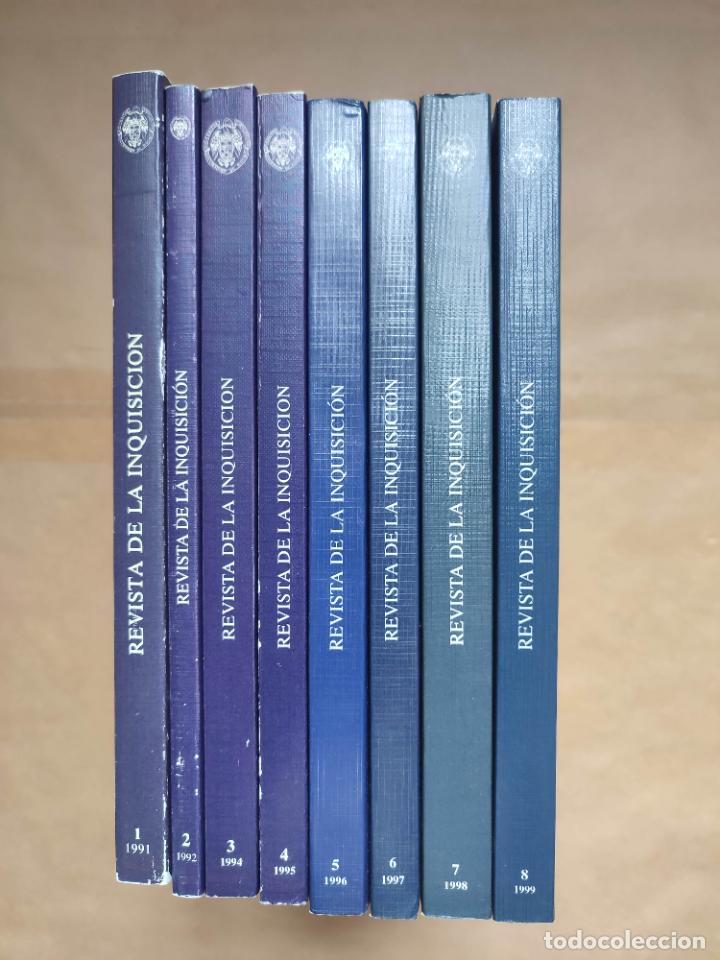 Libros: Revista de la Inquisici&oacute;n. 8 tomos del n&ordm; 1 al 8. - Foto 2