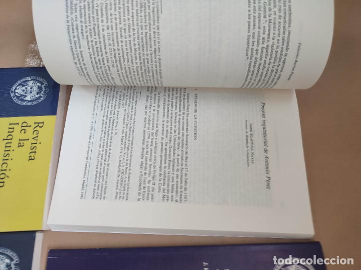 Libros: Revista de la Inquisici&oacute;n. 8 tomos del n&ordm; 1 al 8. - Foto 5