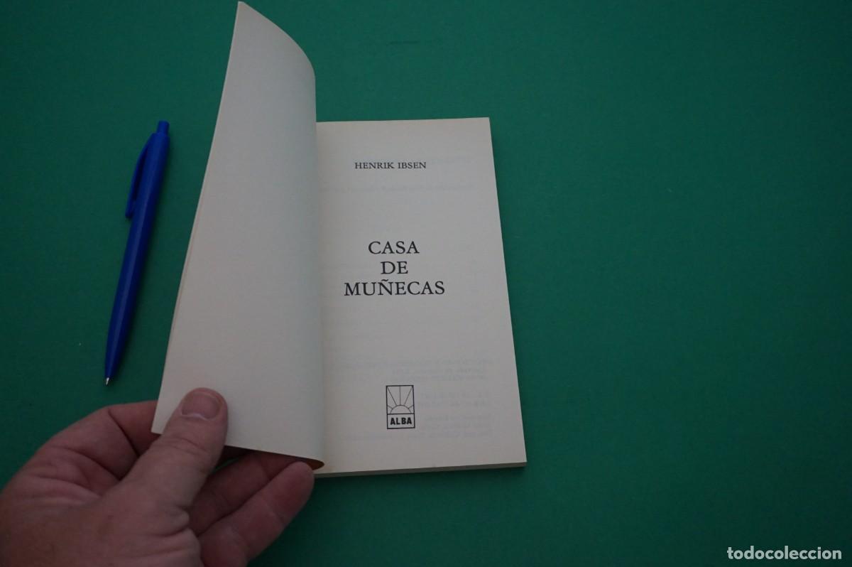 Libros: AMF-31B/ CASA DE MU&Ntilde;ECAS (1&ordm; EDICION) - HENRIK IBSEN / ALBA - Foto 2