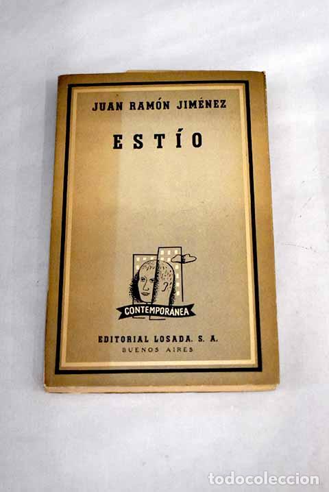 Libros: Est&iacute;o: (A Punta de Espina) (1915).- Jim&eacute;nez, Juan Ram&oacute;n - Foto 1