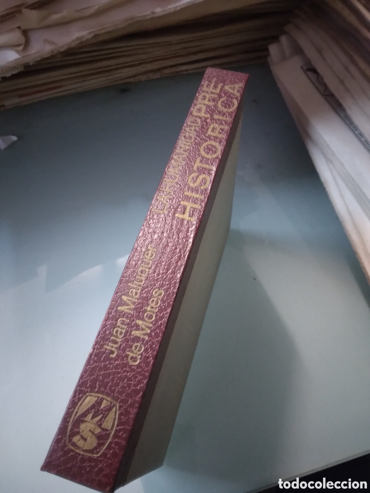 Libros: Juan Maluquer de Motes, La humanidad prehistorica,.Montaner y Simon - Foto 2