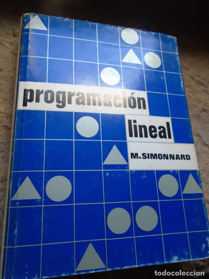 Libros: Programaci&oacute;n Lineal - M. Simonnard - Foto 1