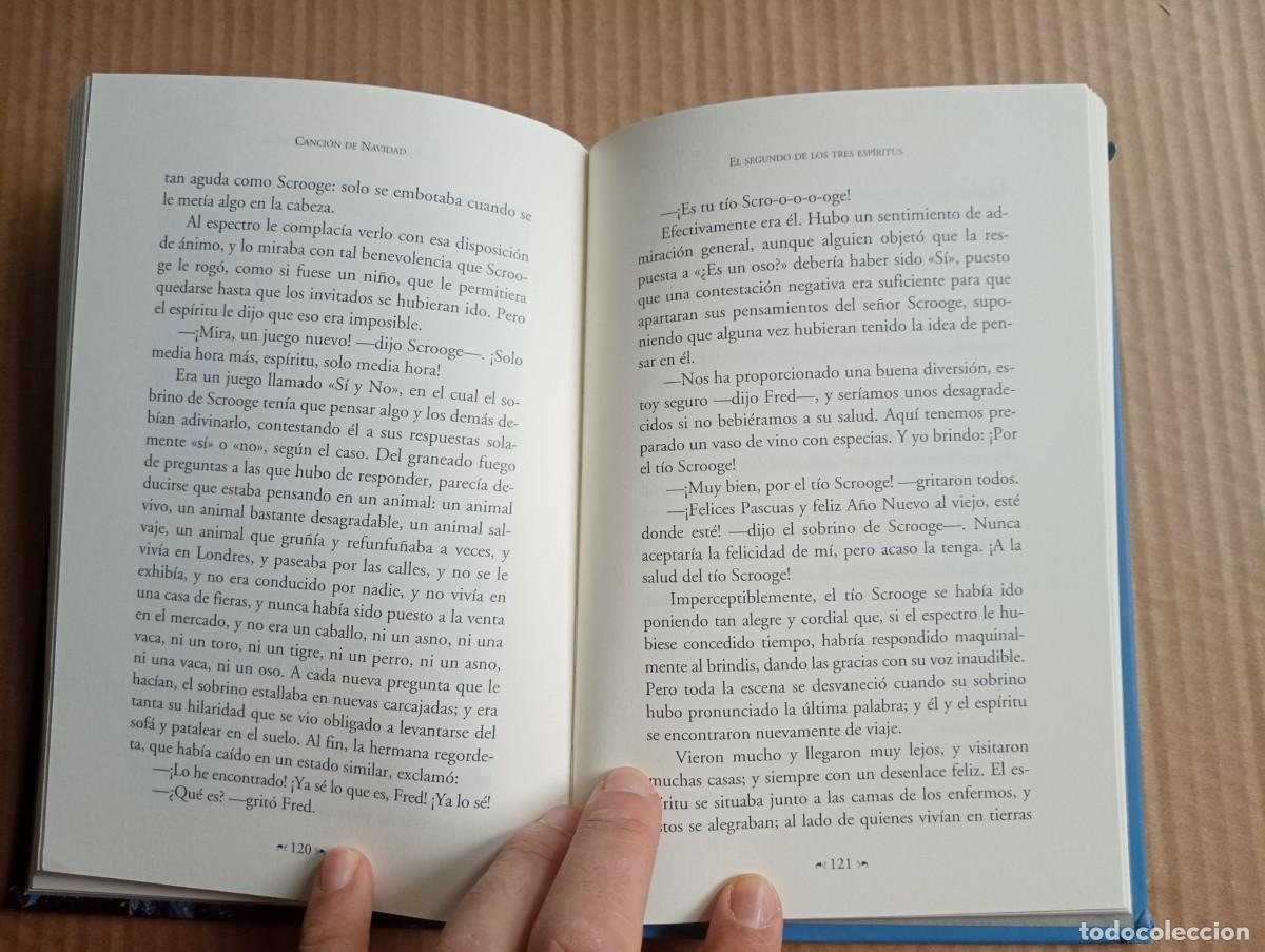 Libros: CANCION DE NAVIDAD - CHARLES DICKENS ( ANAYA 2009 ) - Foto 5