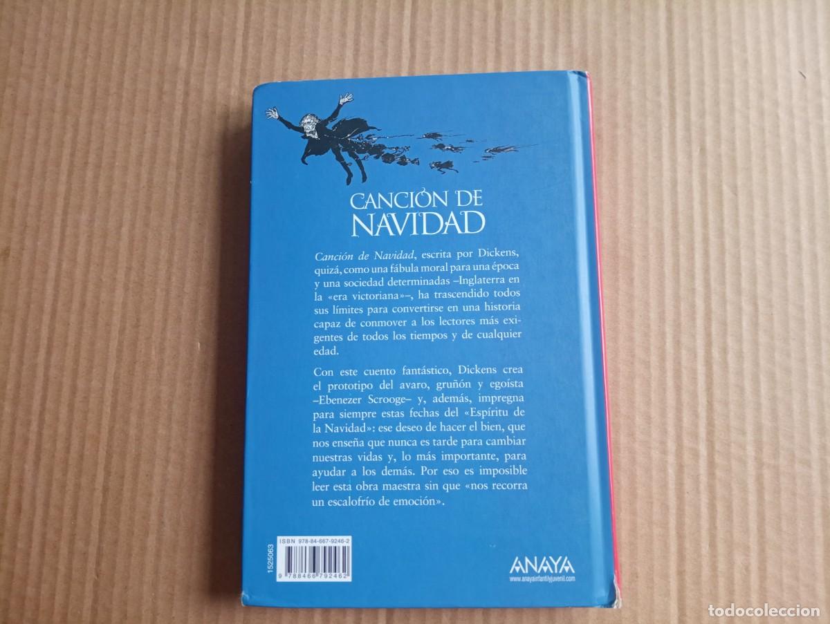Libros: CANCION DE NAVIDAD - CHARLES DICKENS ( ANAYA 2009 ) - Foto 7