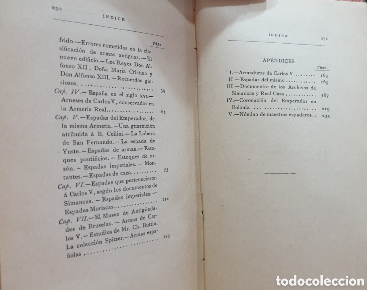 Libros: ESPADAS DE CARLOS V. - LEGUINA, Enrique de. - Foto 4