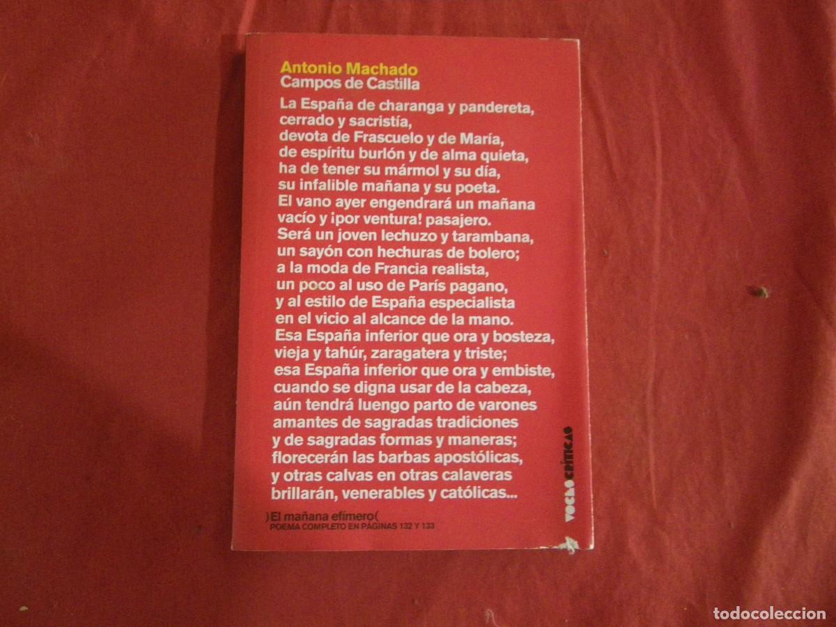 Libros: LIBRO CAMPOS DE CASTILLA DE ANTONIO MACHADO VER - Foto 1