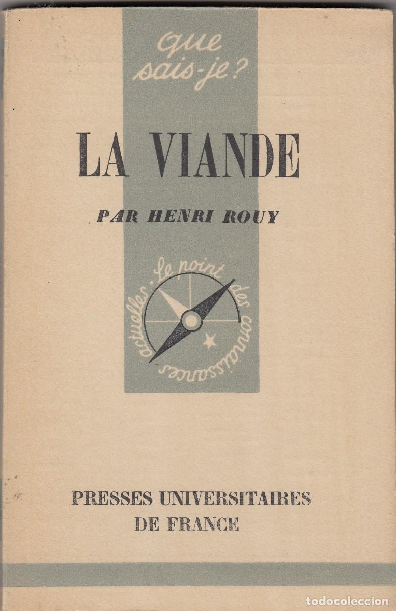 Libros: LA VIANDE. ROUY. ACW - Foto 1