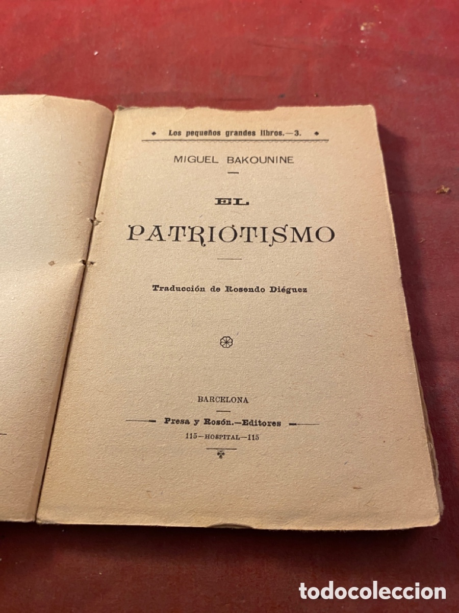 Libros: El patriotismo - Foto 2