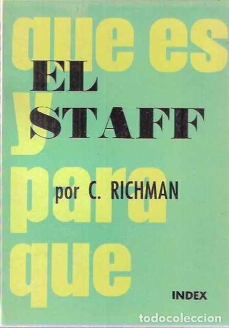 Libros: El Staff. Qu&eacute; es y para qu&eacute; - Richman, C. - Foto 1