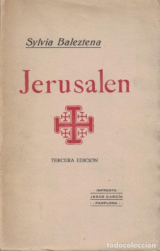 Libros: JERUSALEN. - Baleztena. Sylvia, - Foto 1