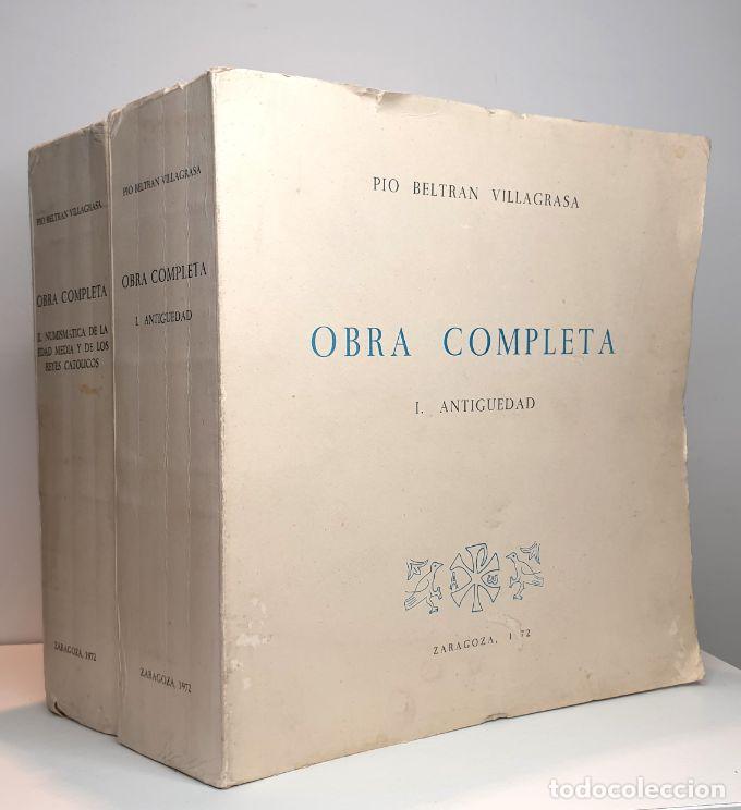 Libros: OBRA COMPLETA. 2 Tomos. - BELTR&Aacute;N VILLAGRASA, P&iacute;o. - Foto 1
