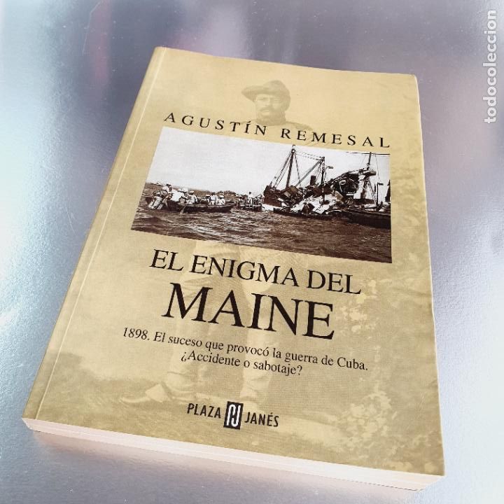 Livres: LIBRO-EL ENIGMA DEL MAINE-AGUST&Iacute;N REMESAL-PLAZA&JAN&Eacute;S-1&ordf;EDICI&Oacute;N-1998-9/10-COLECCIONISTAS
