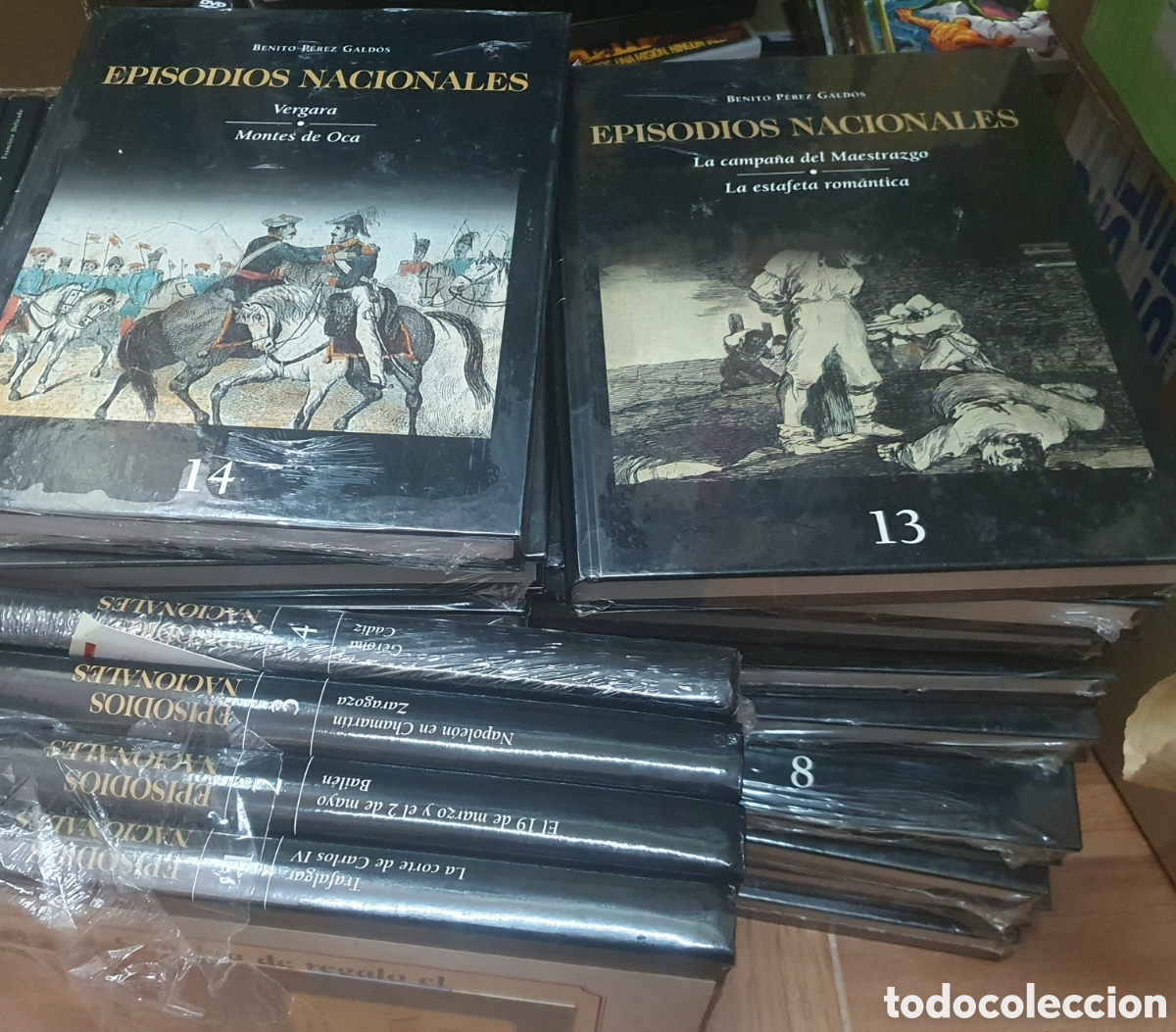 Libros: Episodios Nacionales - 23 Tomos - Completa - Club Internacional del Libro - Benito P&eacute;rez Gald&oacute;s