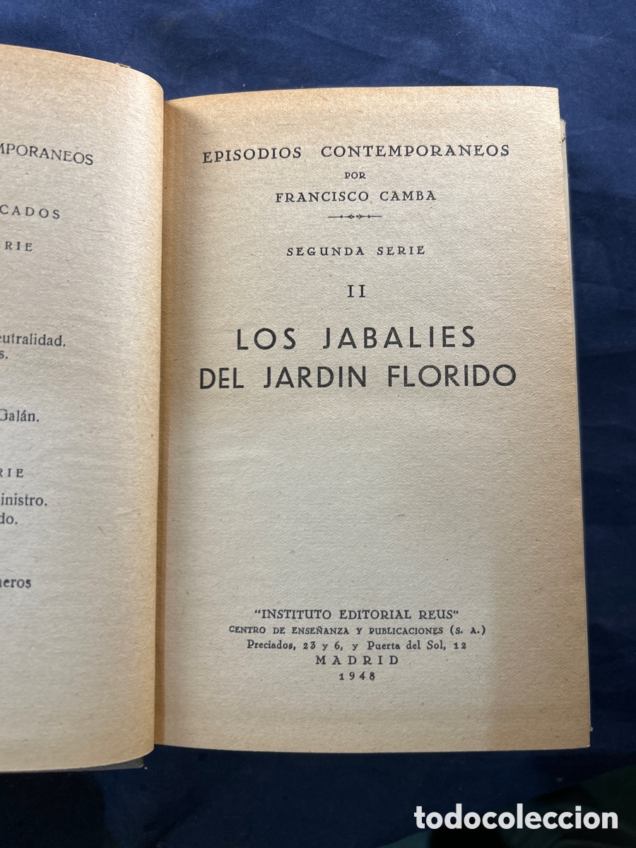 Libros: Los jabal&iacute;es del jard&iacute;n florido - Foto 2