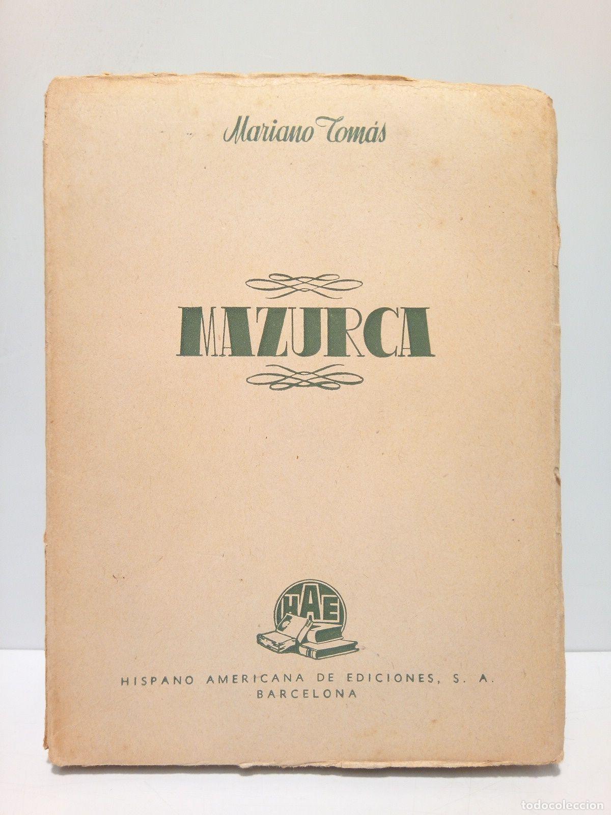 Libros: MARIANO, Tom&aacute;s - Mazurca (Novela) - Foto 1