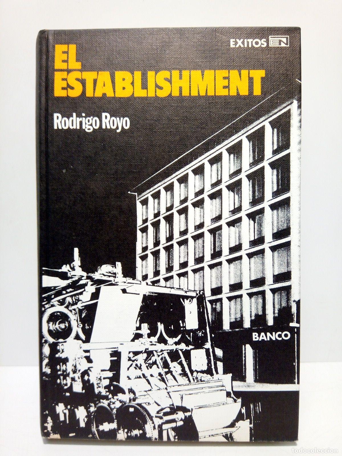 Libros: ROYO, Rodrigo - El establishment - Foto 1