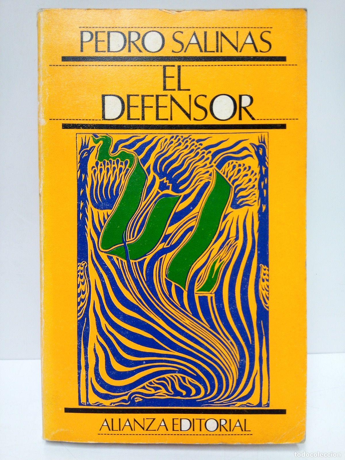 Libros: SALINAS, Pedro - El defensor / Introducci&oacute;n de Juan Marichal - Foto 1