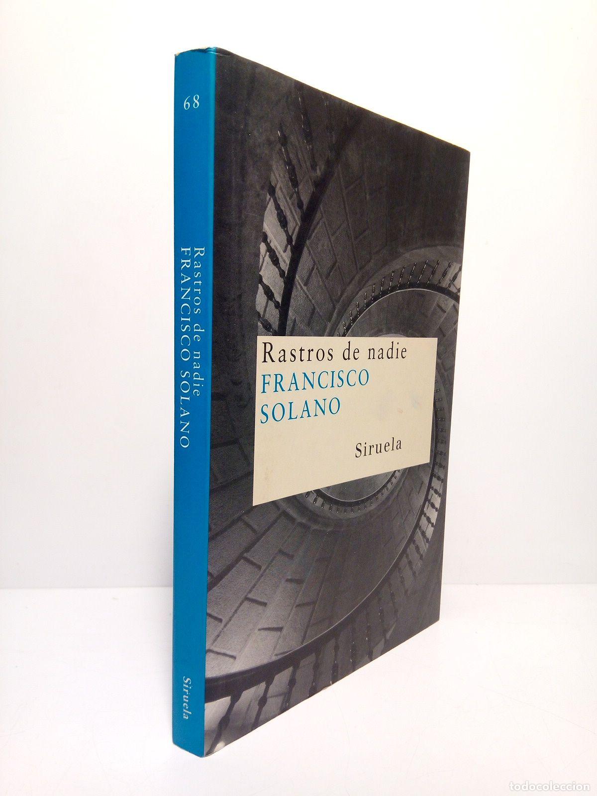 Libros: SOLANO, Francisco - Rastros de nadie - Foto 1