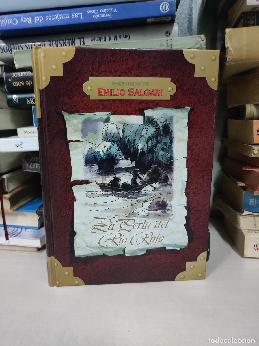 Libros: LA PERLA DEL RIO ROJO EMILIO SALGARI - Foto 1