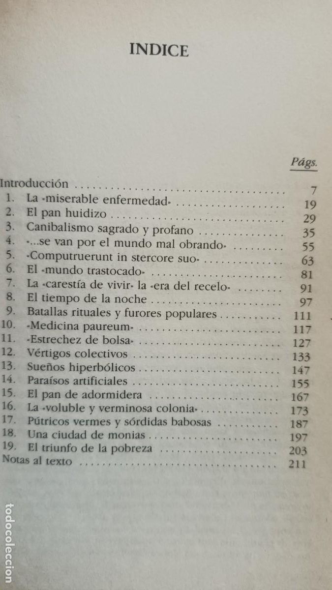 Libros: EL PAN SALVAJE - PIERO CAMPORESI - - Foto 3