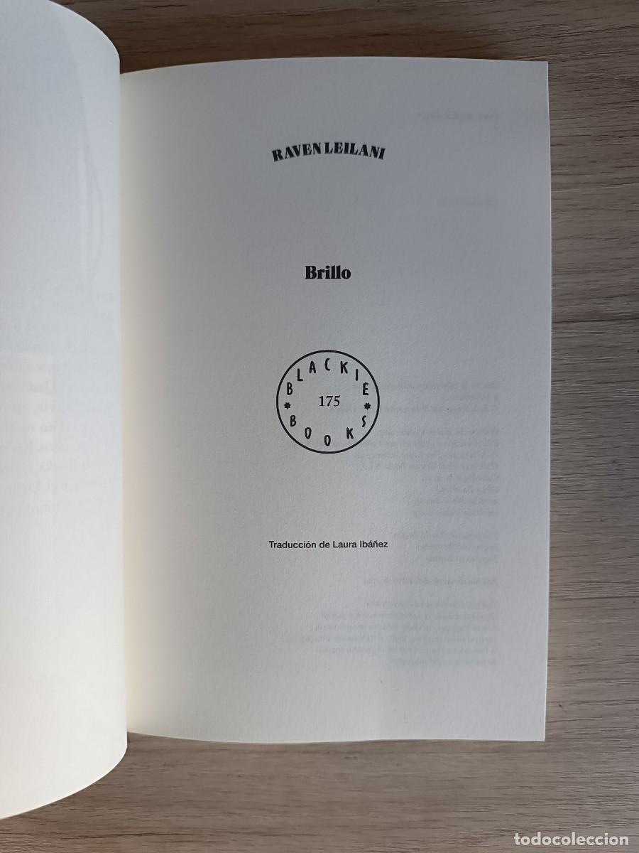 Libros: Brillo . Raven Leilani. Blackie Books - Foto 3