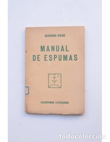 Libros: Manual de espumas - DIEGO, Gerardo - Foto 1