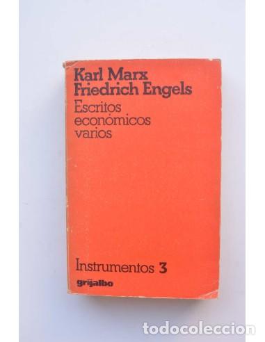 Libros: Escritos econ&oacute;micos varios - MARX, Karl y ENGELS, Friedrich - Foto 1