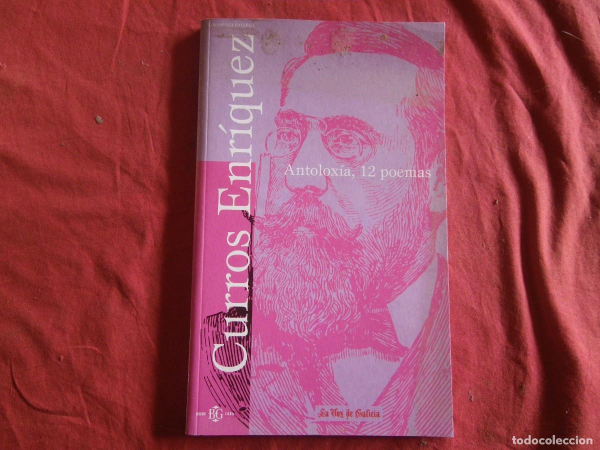 Libros: LIBRO CURROS ENRIQUEZ - ANTOLOXIA, 12 POEMAS - Foto 1