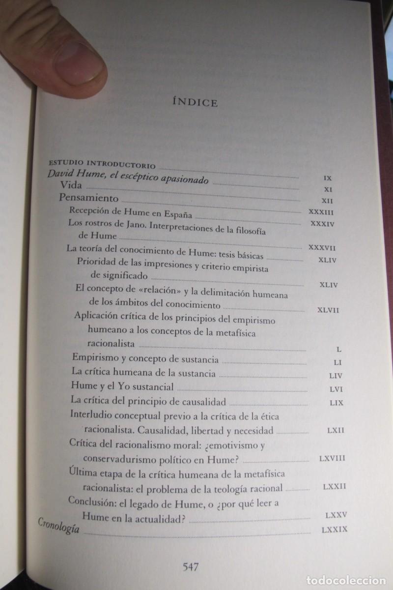Libros: HUME GREDOS GRANDES PENSADORES - Foto 2