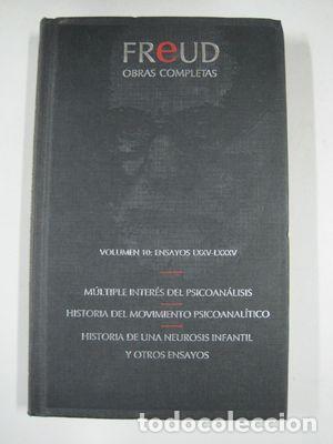 books: M&Uacute;LTIPLE INTER&Eacute;S DEL PSICOAN&Aacute;LISIS ; HISTORIA DEL MOVIMIENTO PSICOANAL&Iacute;TICO; HISTORIA DE UNA NEUROSI