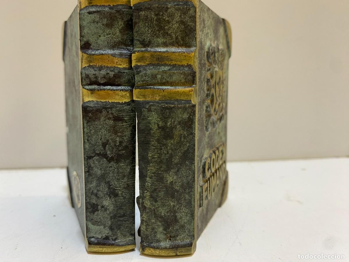 Libros: MINIATURA LIBRO BRONCE CODIX FUNDAMENTI - Foto 2