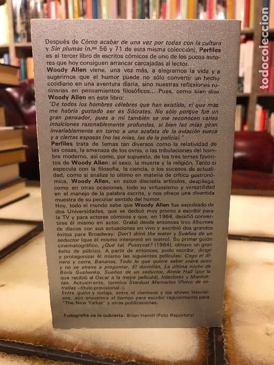 Libros: Perfiles. Woody Allen. PEDIDO M&Iacute;NIMO 5&euro; - Foto 2