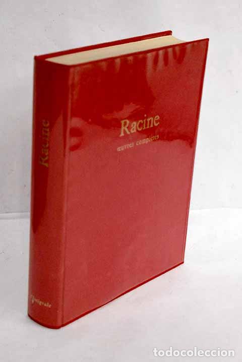 Libros: Oeuvres compl&egrave;tes.- Racine, Jean - Foto 1