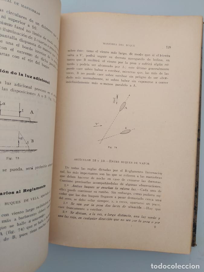Libros: MANUAL DE MANIOBRAS EN LOS BUQUES. - VVAA. TDK711 - Foto 3