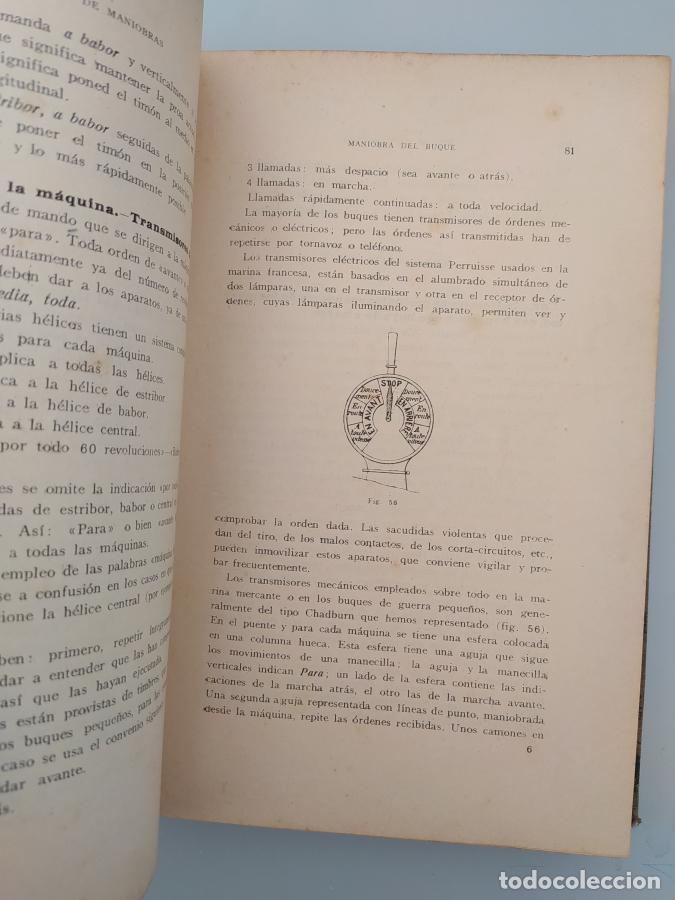 Libros: MANUAL DE MANIOBRAS EN LOS BUQUES. - VVAA. TDK711 - Foto 4