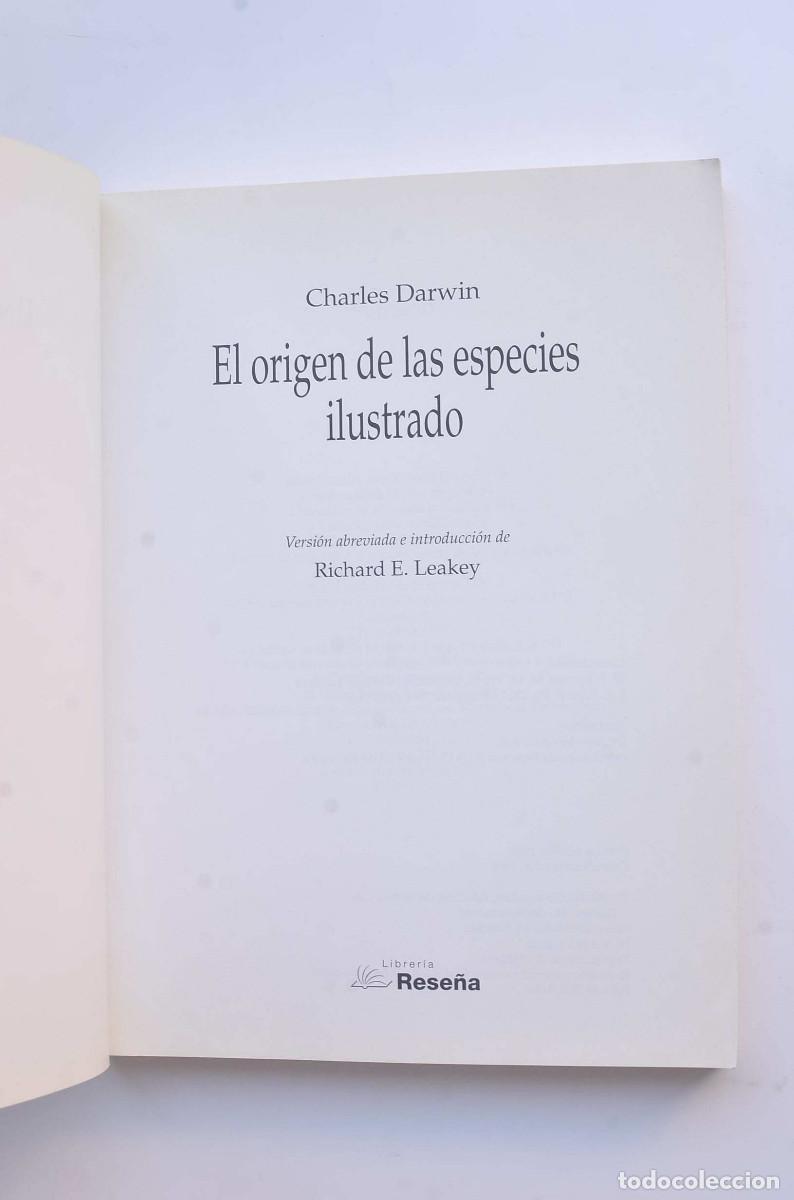 Libros: El origen de las especies - DARWIN, Charles - Foto 2