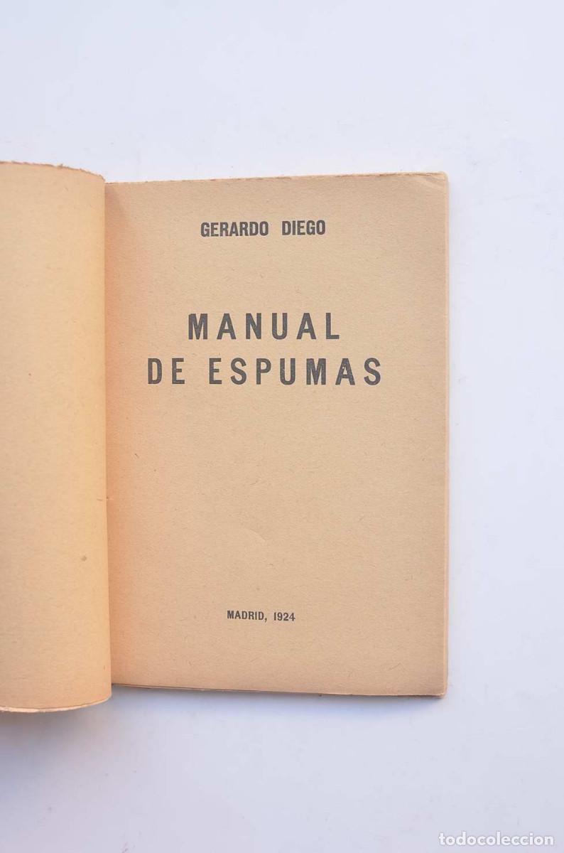 Libros: Manual de espumas - DIEGO, Gerardo - Foto 2