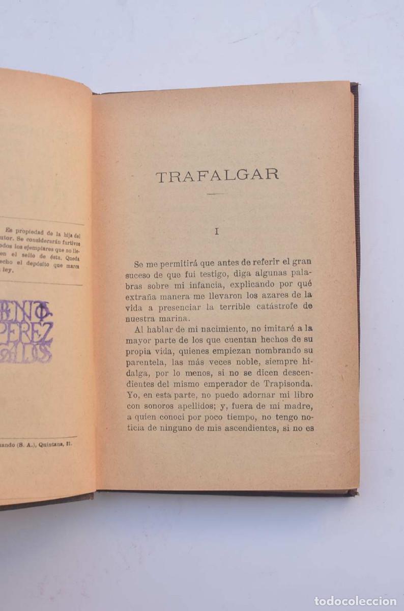 Libros: Trafalgar - P&Eacute;REZ GALD&Oacute;S, Benito - Foto 4