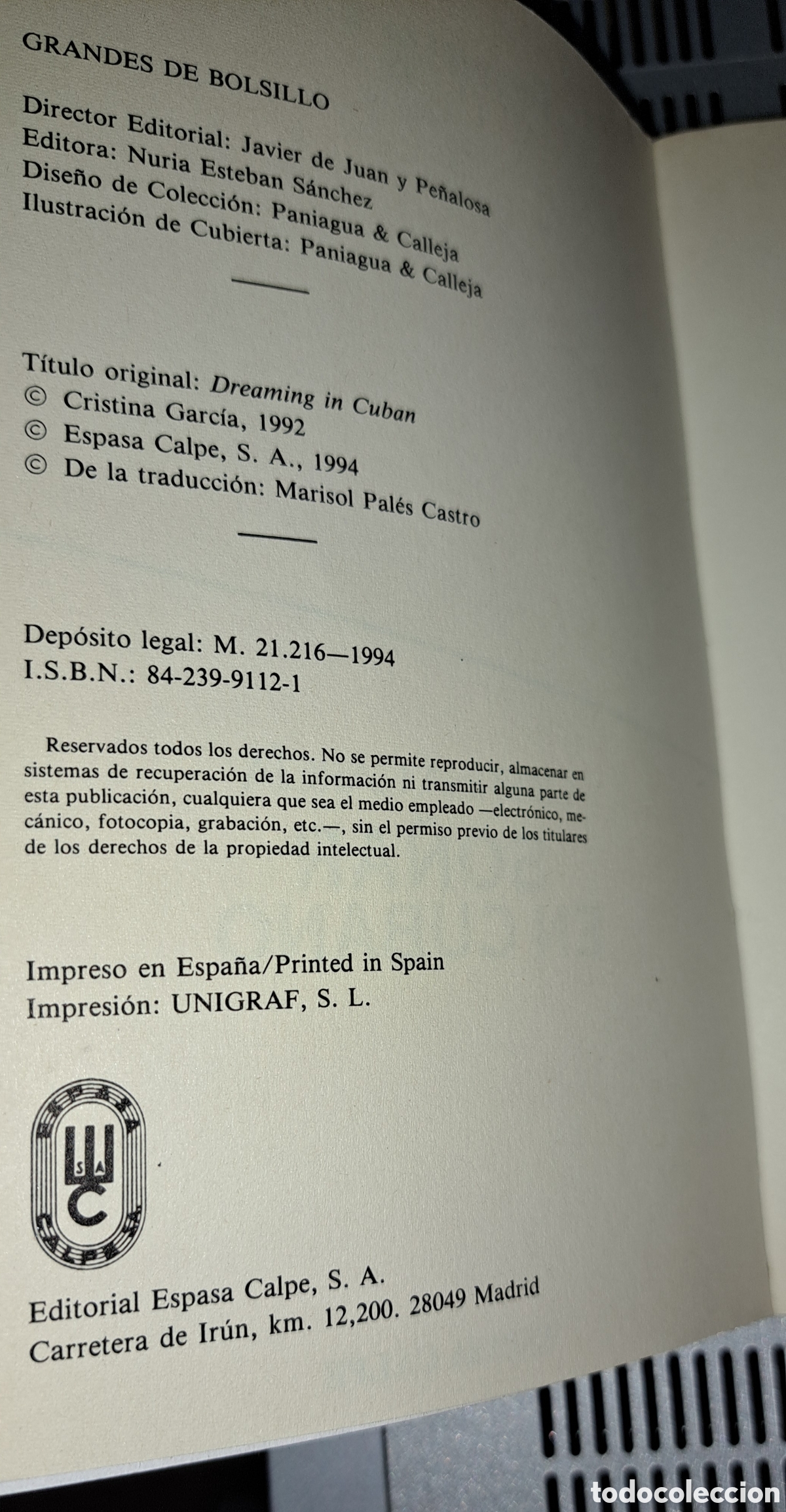 Libros: SO&Ntilde;AR EN CUBANO. CRISTINA GARC&Iacute;A - Foto 2