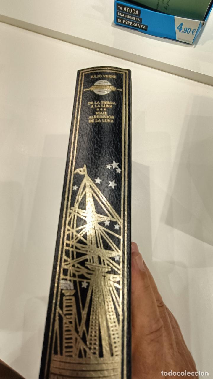 Libros: julio verne de la tiera a la luna. viaje alrededor de la luna