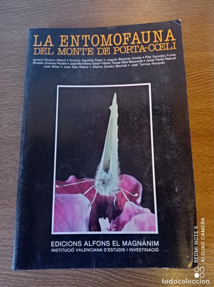 Libros: La Entomofauna del Monte de Porta- Coeli