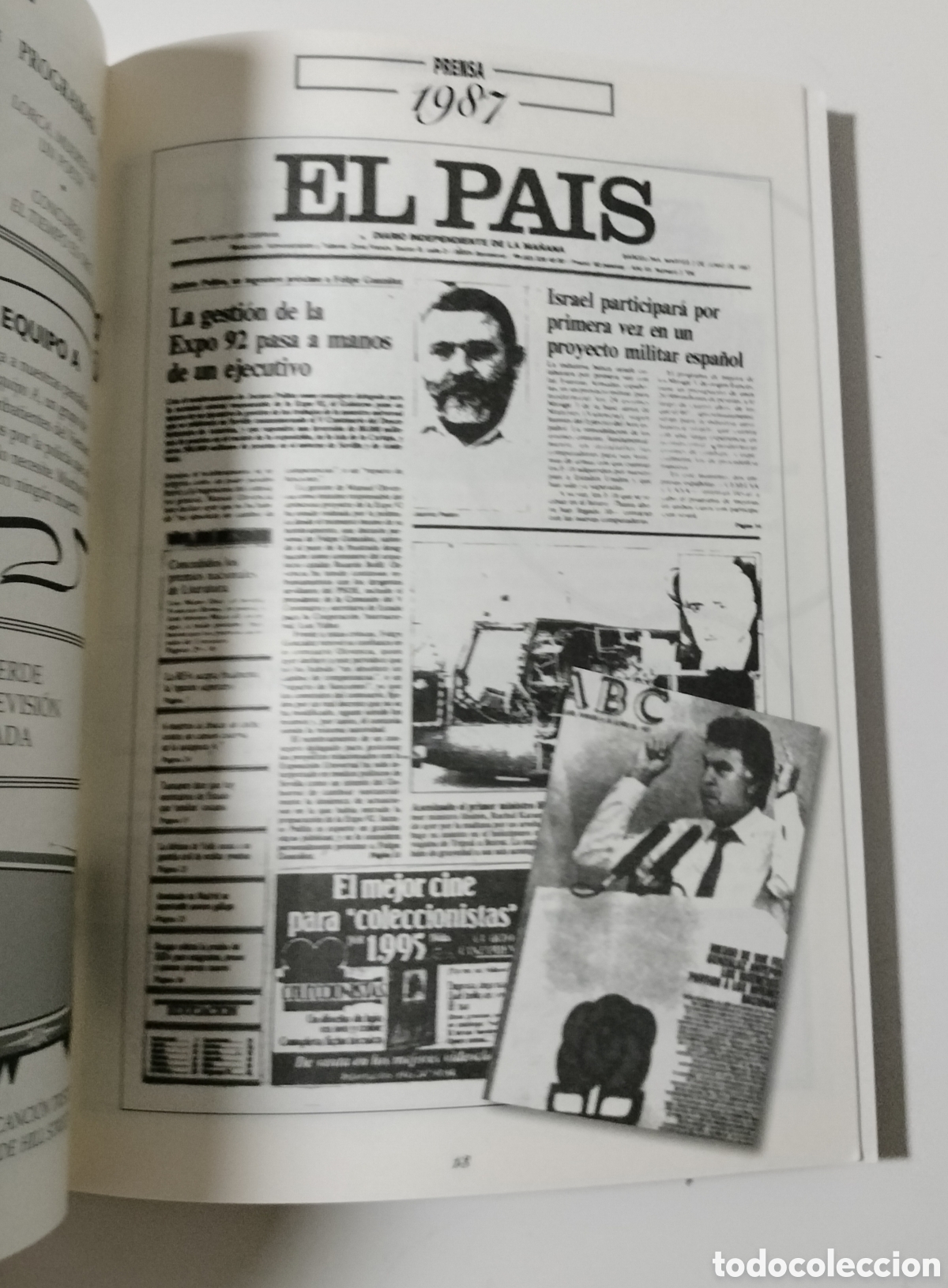 Libros: 1987 EL A&Ntilde;O QUE T&Uacute; NACISTE. - Foto 3