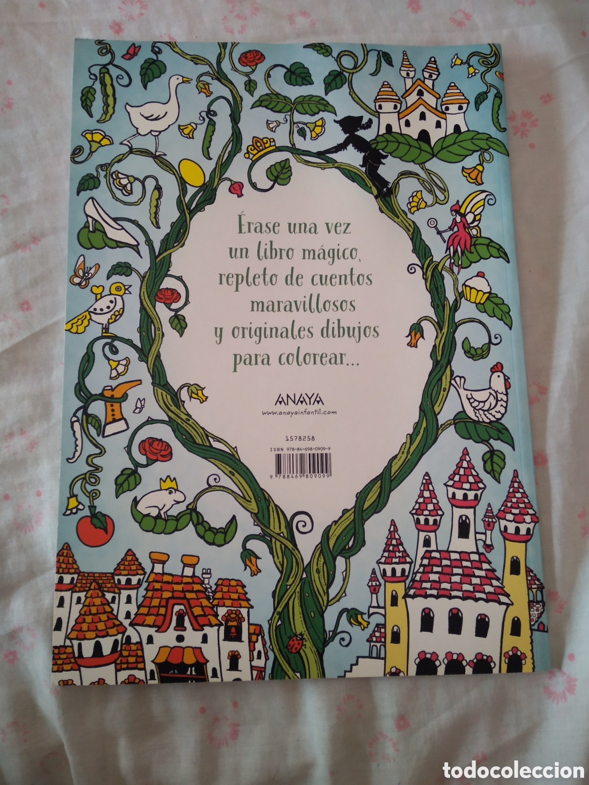 Libros: LIBRO COLOREA LOS CUENTOS CL&Aacute;SICOS DE ANAYA INFANTIL - Foto 2